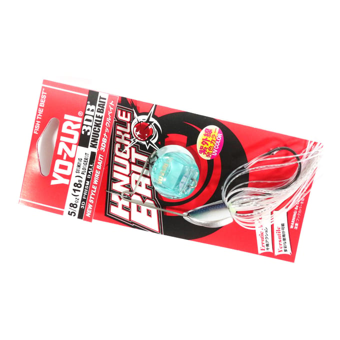 Yo Zuri Duel 3DB Knuckle Spinnerbait 5/8 oz Zinkend Kunstaas R1328-SH (2558)
