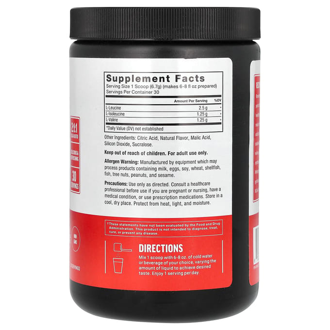 Force Factor, BCAA Poeder, Cherry Limeade, 201g (7,1 oz)