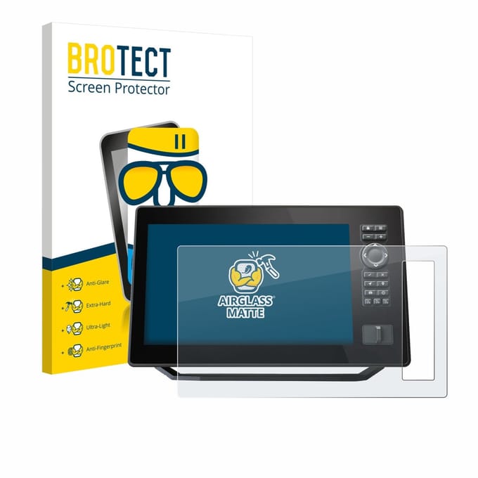 BROTECT - Screenprotector voor Humminbird Xplore 10 - Folie Beschermfolie Beschermglas matte