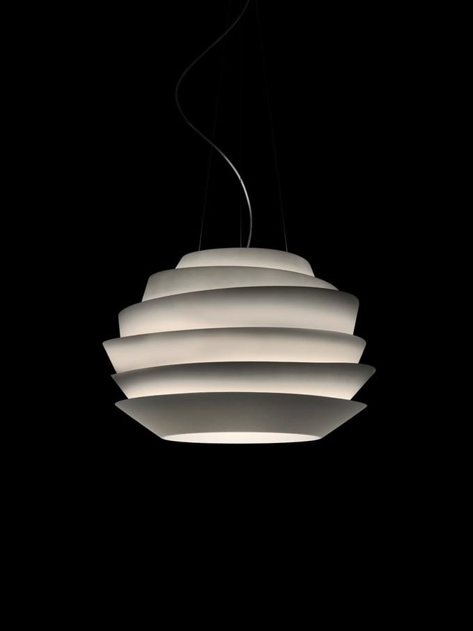 Foscarini - Le Soleil hanglamp - wit - Halogeen - niet dimbaar