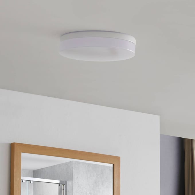 Prios Wynion LED plafondlamp CCT DIP-schakelaar 30cm