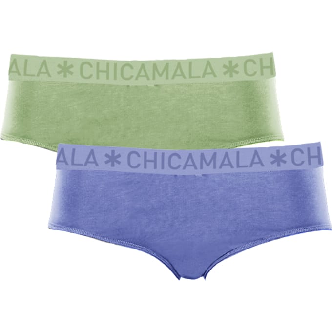 Meisjes 2-pack Briefs Effen