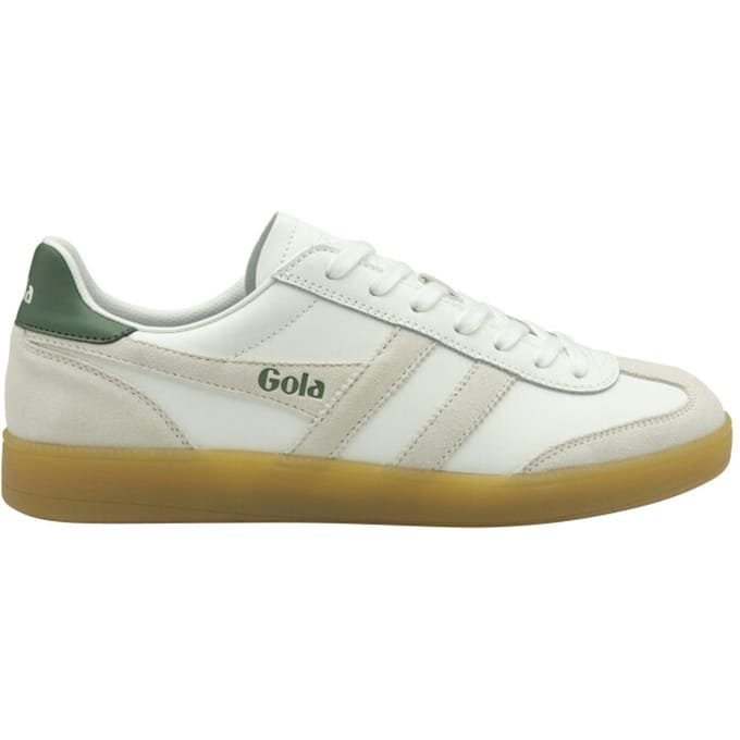 Gola Viper leather white/white/evergreen cmb7