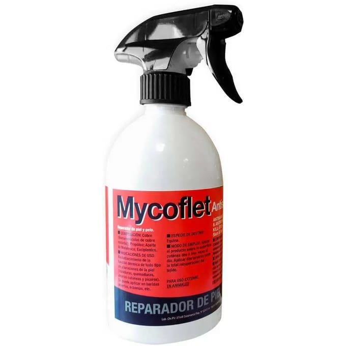 Shampoo voor paard tegen schurft en schimmel Zaldi Mycoflet