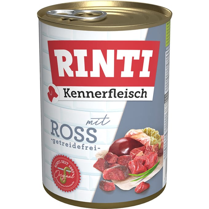 Voordeelverpakking RINTI Kennerfleisch 24 x 400 g - Ross