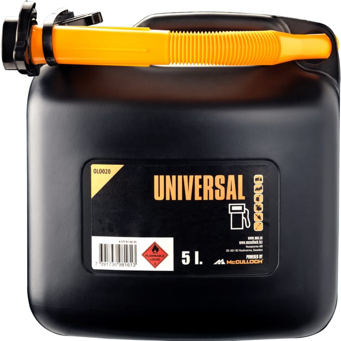 Fuel can olo020 5l w. flexible