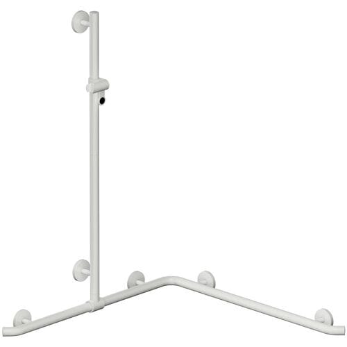 HEWI System 800K shower handrail with sliding shower rail 950.35.32090 98