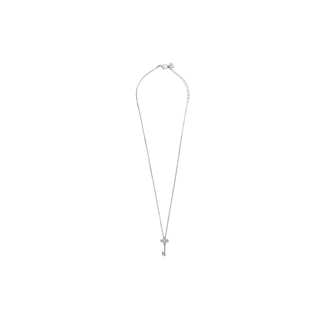 Swarovski Série de Pendentifs Clés Noble Transfert Mode Simple Pendentif Trèfle à Quatre Feuilles Collier Femme Collier Argent 5007808 Basic Packaging-Box white