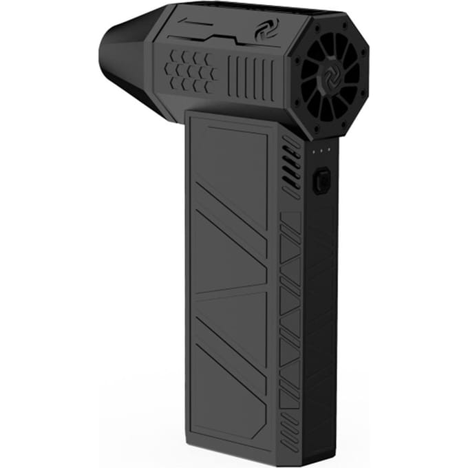 Hoge snelheid Turbo gewelddadige ventilator kanaalventilator Luchtblazer Draagbare turboventilator 130000RPM met LED-licht Sneeuwblazen Autowasstraat Buitenstofblazen zwart