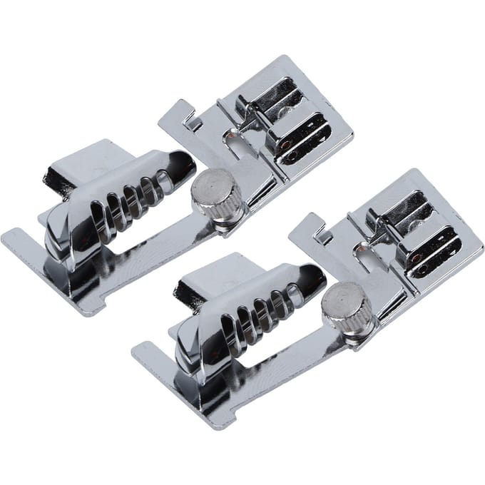 2 Stuks Biasbandvoet Multifunctionele Huishoudelijke Elektrische Naaimachines Accessoires gray