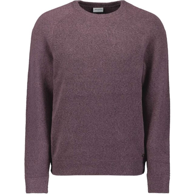 No Excess Pullover Crewneck Soft Wool Blend Dark Wine Maat: XL | Sweaters Outlet | Heren