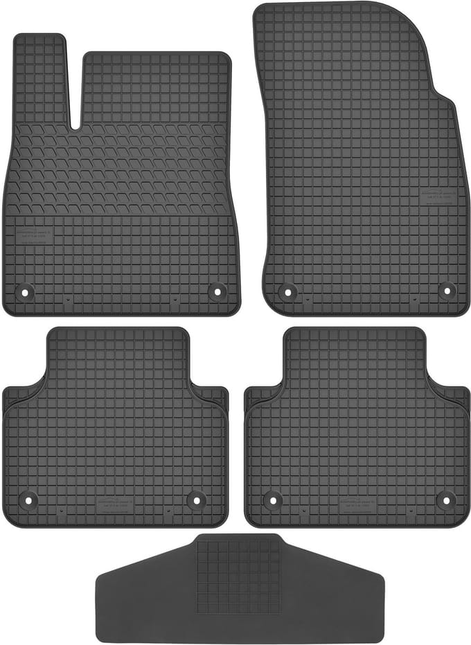 Max-Dywanik Motohobby - Rubberen Automatten Set - Bentley Bentayga - 2015+ - Zwart