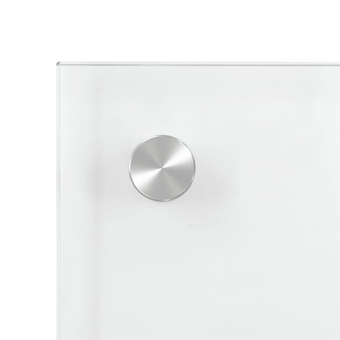 vidaXL - Spatscherm - keuken - 90x50 - cm - gehard - glas - transparant