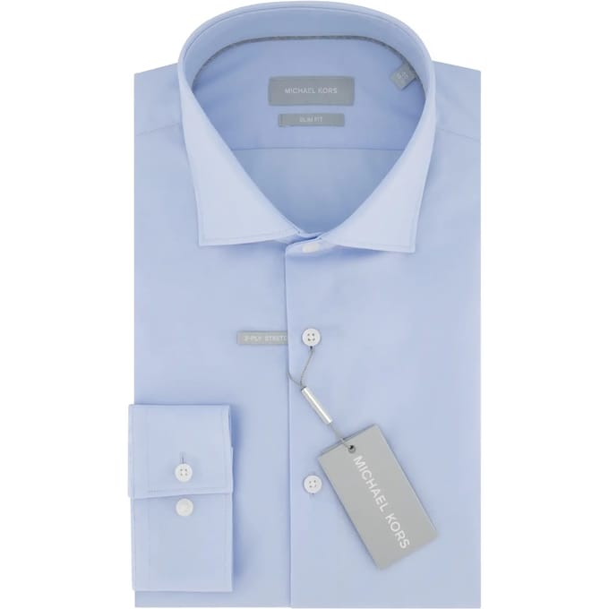 Slim stretch shirt zonder verpakking Michael Kors Poplin