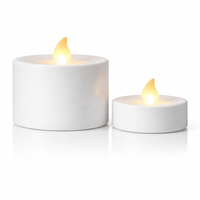 Flikkerende LED-theelichtset v