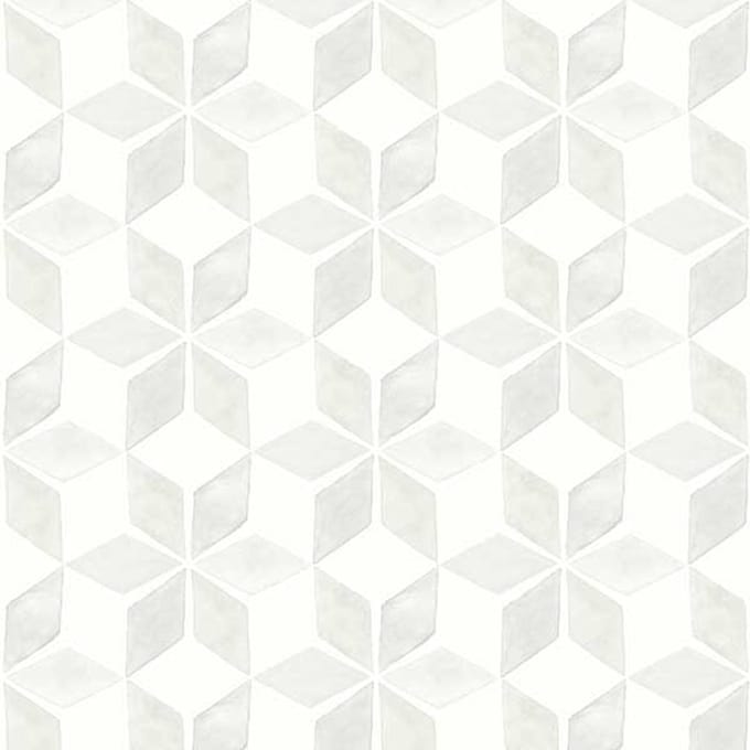 Flügger Fiona Vliesbehang 570102 - Six Senses - Illusion - Wit - 53cm x 10.05m