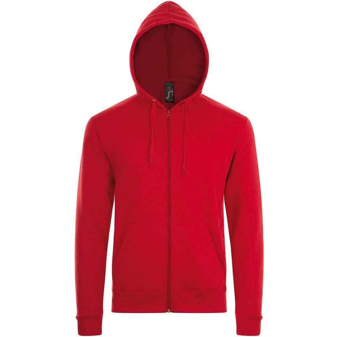 SOLS Unisex Adult Stone Hoodie (Rood)