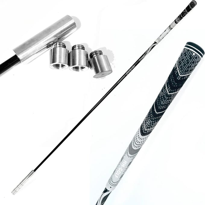 4 in 1 Verstelbare Golf Swing Speed Trainer - Golf Training Aid voor Afstand en Tempo