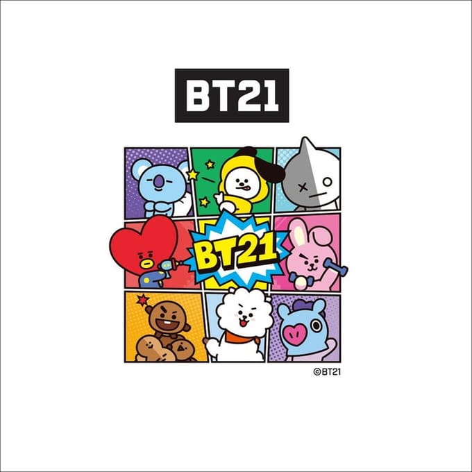 Stylo gel figurine BT21 MANG