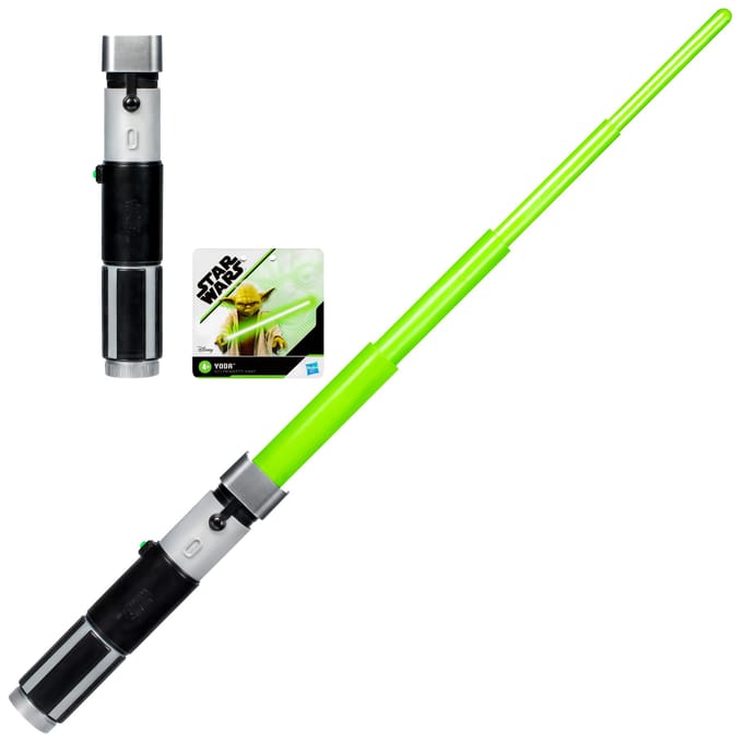Hasbro Star Wars Non Electronic Lightsaber Asstd Actiefiguren en superhelden