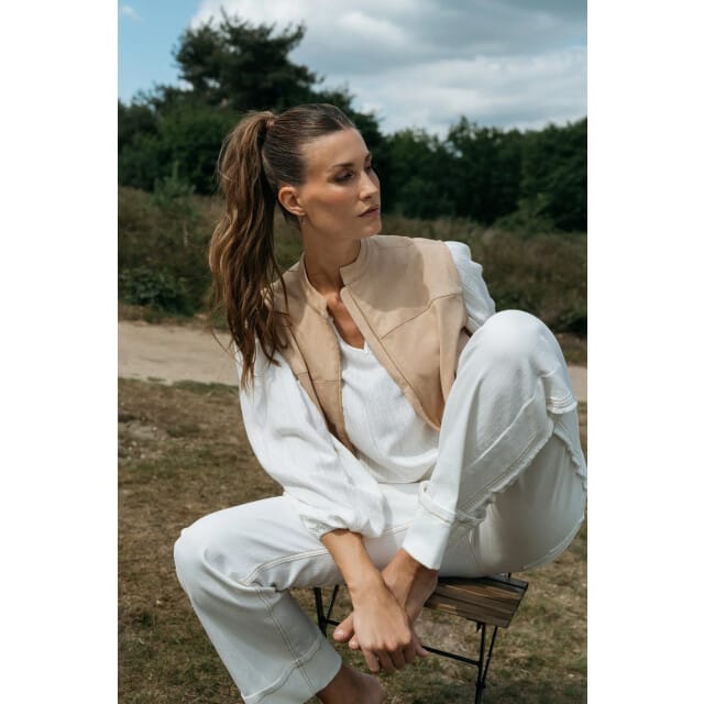 MAICAZZ Sillet gilet sp26.65.521 sand