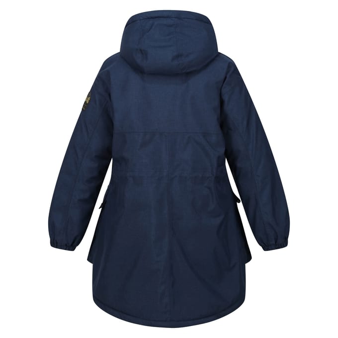 Regatta Dames/Dames Christian Lacroix Cailar Logo Longline Waterdichte Jas (Marine Marl)