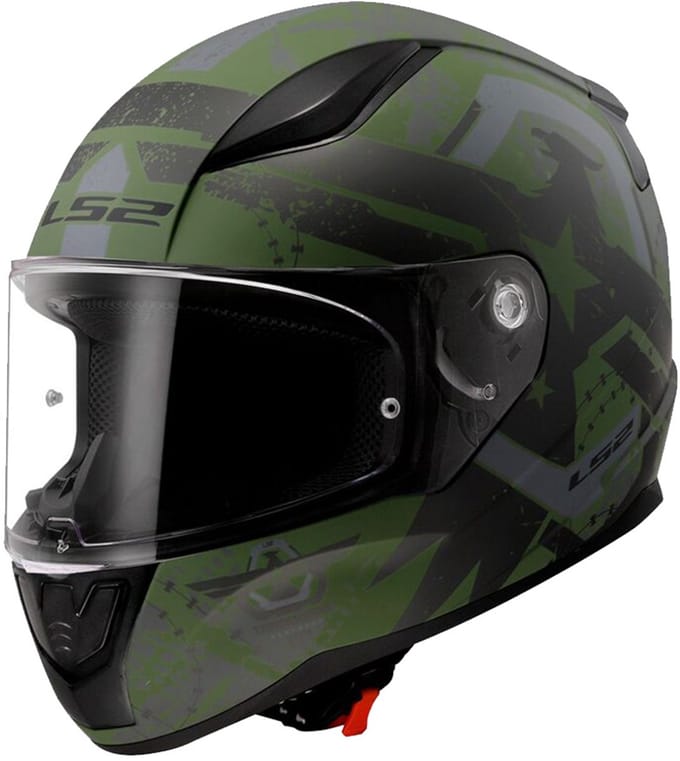 LS2 FF353 Rapid II Thunderbirds M.Military-06 Integraalhelm - Maat M - Helm