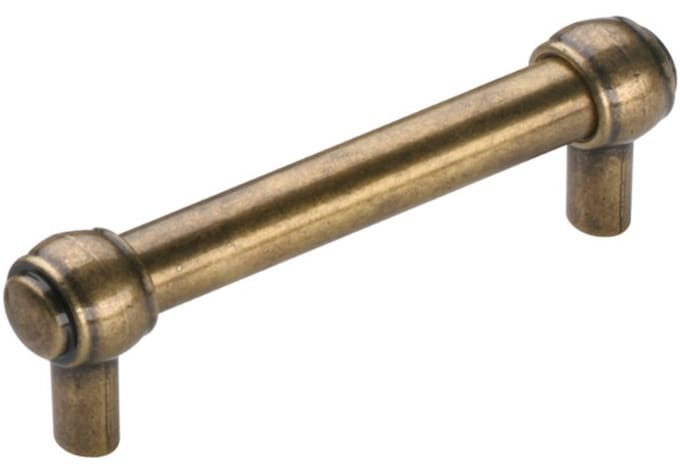 Gamet - Reling - Antiek Gepatineerd Messing - 96mm