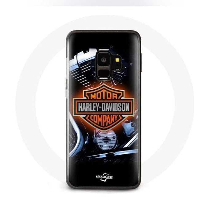 Coque - Harley Davidson - Samsung Galaxy S9 Plus - Noir - Rigide - Protection