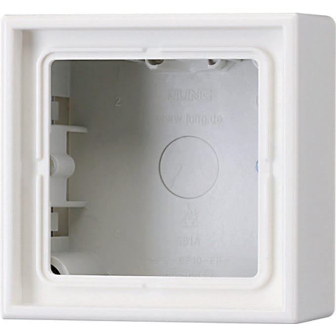 Jung LS range Opbouwschakelaars - LS581AWW - E2AZW