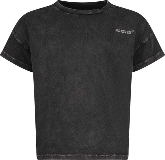 Raizzed meisjes T-shirt Kiara Washed black Comfort