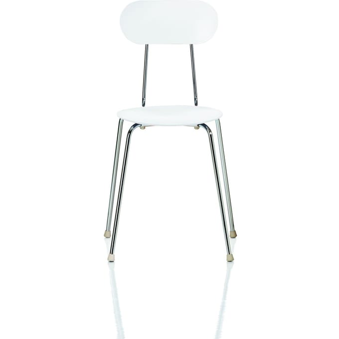 Magis Mariolina Stoel - chroom - wit
