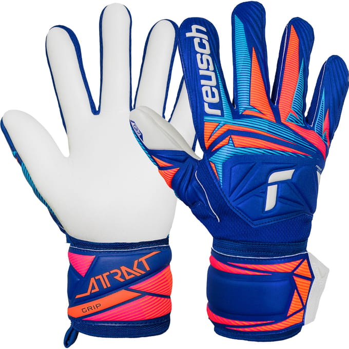 Reusch Attrakt Grip Sharp Blue - Keepershandschoenen - Maat 9