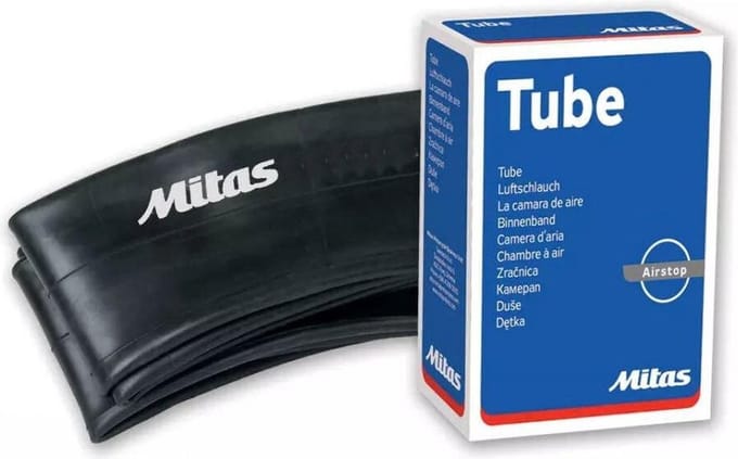 Mitas Binnenband Av | Bromfiets | 60/140-12/13 | AV | 40mm | Butyl Rubber