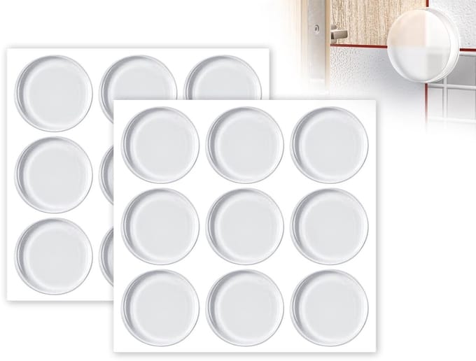 Cilindrische Zelfklevende Afstandhouders - Antislip Siliconen Pads - 20 mm