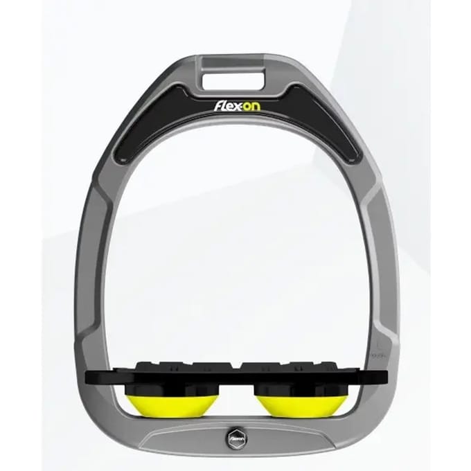 Plat Grip Aluminium/Zwart/Geel Flex-On Green Composite