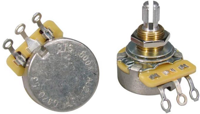 CTS USA 500K Audio Potentiometer met Standaard Bushing