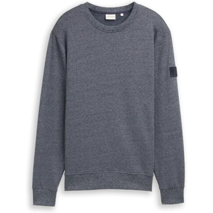 Tom Tailor Sweatshirt in gemêleerde look