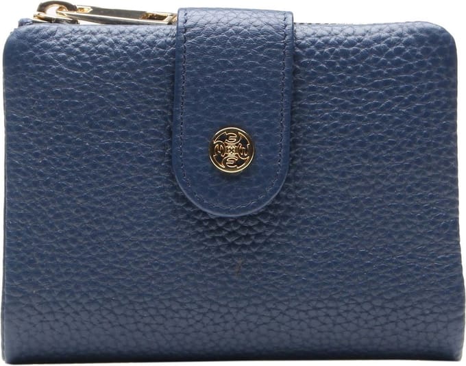Esquire Portemonnee Madison Wallet Blue Donkerblauw