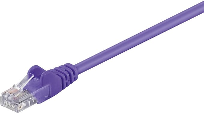 DSIT CAT5E Netwerkkabel - RJ45 - Paars - 3 m