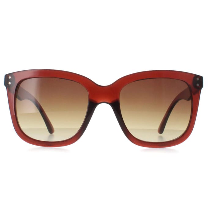 Calvin Klein CK22550S 210 transparant bruin zonnebril met kleurverloop
