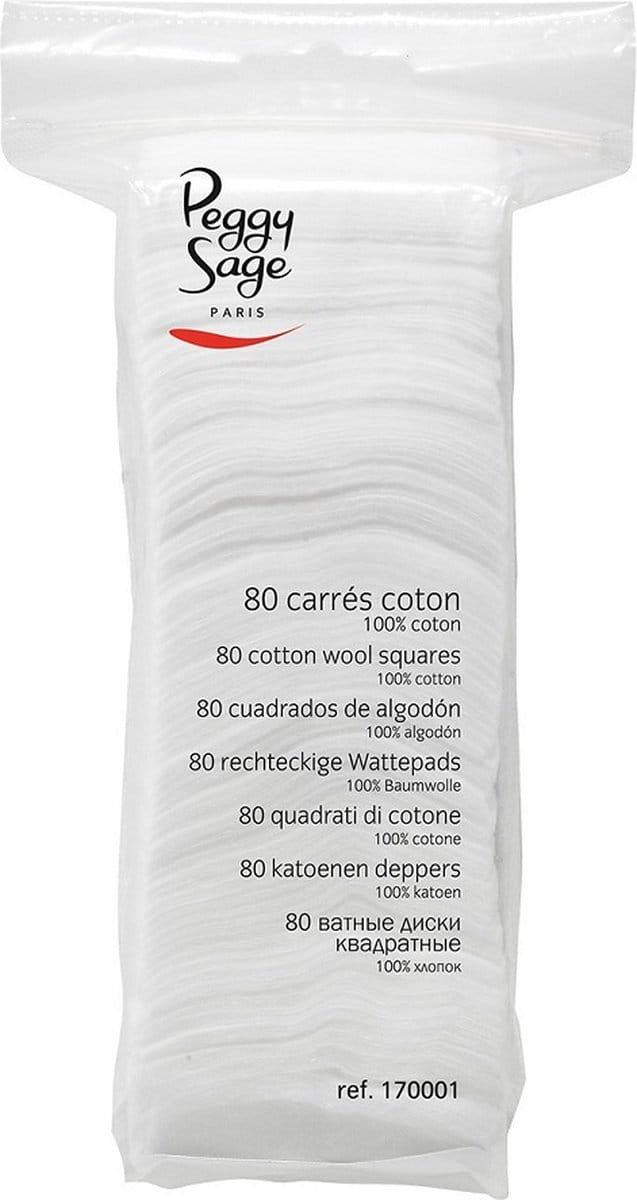 Vierkante wattenstaafjes 80st