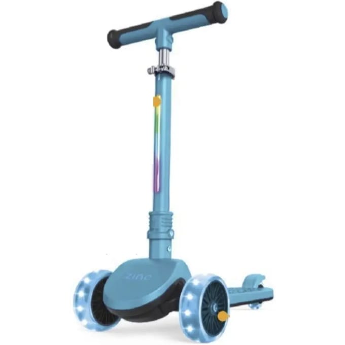 Opvouwbare LED scooter met 3 wielen Zinc