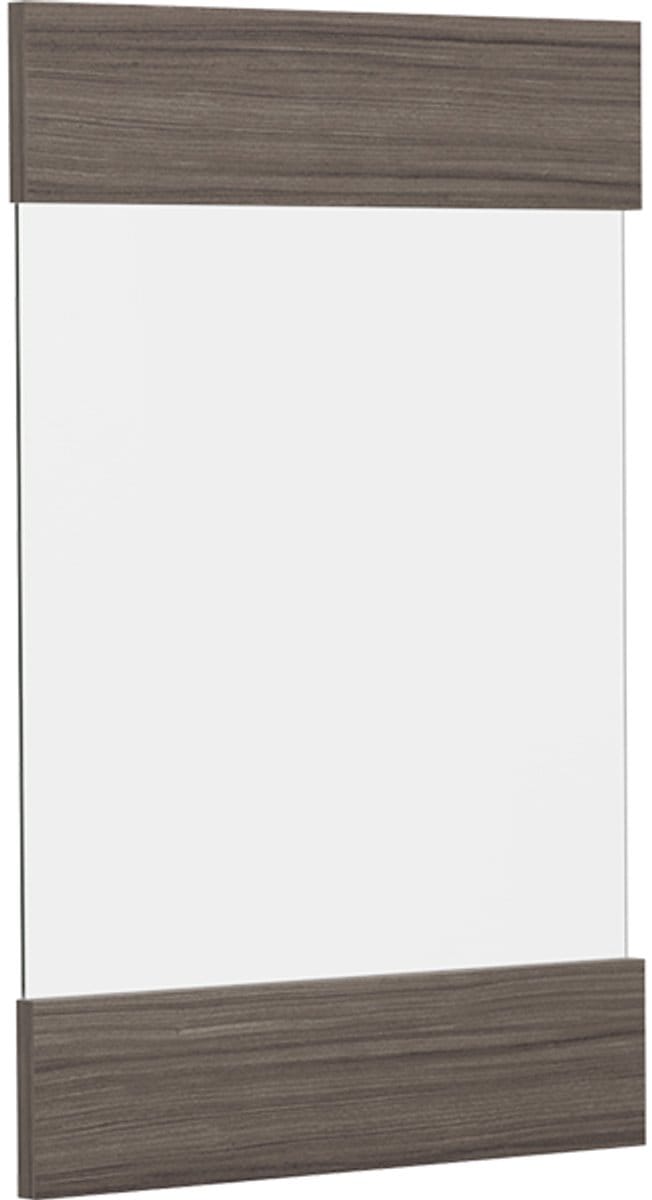 Vicco R-Line Keukenfront – 39.6 x 59 cm meubelfront voor de glazen hangkast Edel grijs