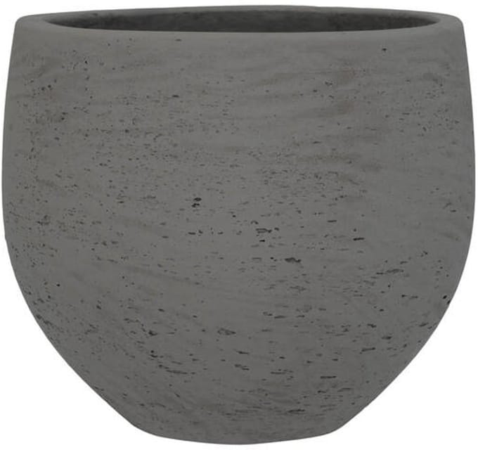 Pottery Pots Bloempot Rough Mini Orb L, Mocha Washed D 32 cm H 28 cm Opening 27.2 cm