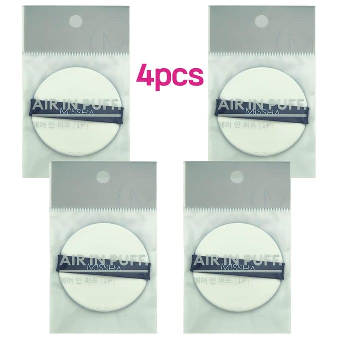 4 stuks_[MISSHA] Lucht in Puff 4pcs gray