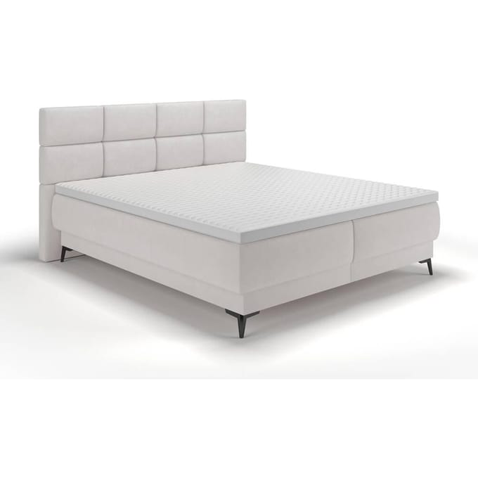 Boxspring Reyuno velvet met opbergruimte 180 x 200 cm | Selsey Design