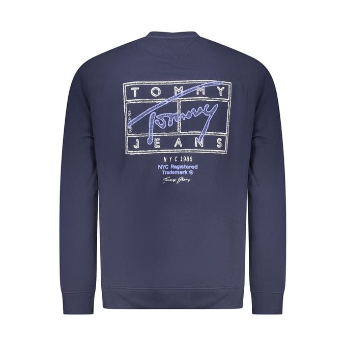 Tommy Hilfiger Regular Entry Dna Pullover Sweatshirt Dark Night Navy Taglia: M | Maglioni a maglia Outlet | Uomo | Nero