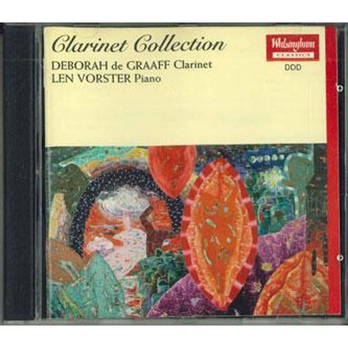 CD LEN VORSTER - Clarinet Collection Deborah De Graa WAL80172CD WALSINGHAM Japan Klassiek Gebruikt