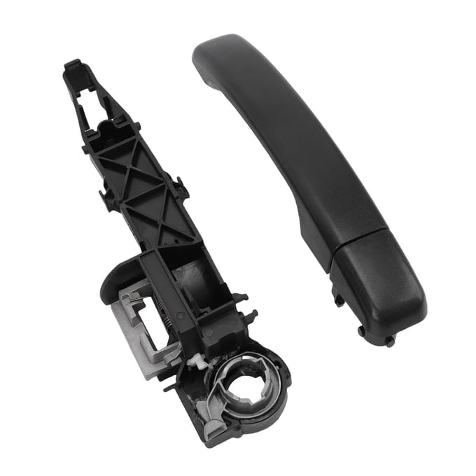 Poignée de porte extérieure avant droite avec support 806073022R Remplacement résistant aux intempéries pour Master III 2010 2016 black